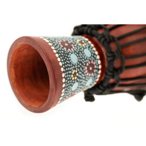 Meinl  HDJ8-XXS - African Style Mini Djembe - Flower