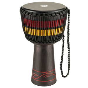 Meinl  ADJ7-XL - African Style, Rope Tuned Wood Djembe - Fire Rhythm Series
