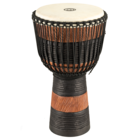Meinl  ADJ3-XL - African Style, Rope Tuned Wood Djembe - Brown/Black