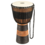 Meinl  ADJ3-L - African Style, Rope Tuned Wood Djembe - Brown/Black