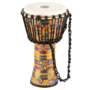 Meinl  PADJ2-S-F -  Synthetic Djembe - Kenyan Quilt - 8"