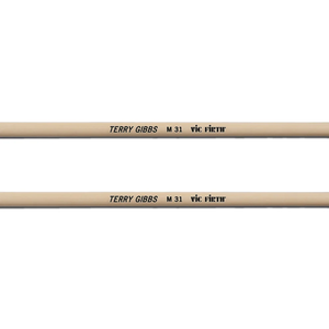 Vic Firth M31 - Vibraphone Mallets - Medium - Terry Gibbs Signature - Rattan