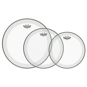 Remo Powerstroke 4 - Clear - Tom Pack - 10" 12" 16"