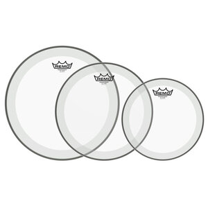 Remo Powerstroke 4 - Clear - Tom Pack - 10" 12" 14"