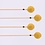 Resta MR107B - Marimba Mallets - Classic Series - Medium Soft