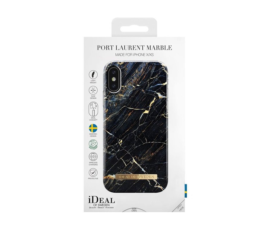 iDeal Fashion Hardcase Port Laurent Marble iPhone X/Xs