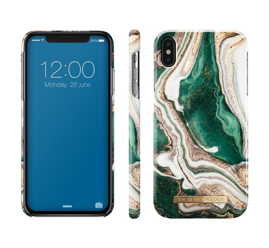 iDeal Fashion Hardcase Golden Jade Marble iPhone Xs Max