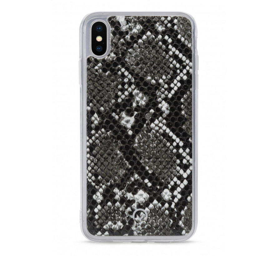 Mobilize 2in1 Gelly Wallet Zipper Case iPhone X/Xs Zwart/Snake
