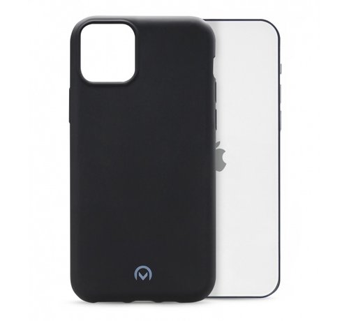 Mobilize Mobilize Siliconen Case Gelly iPhone 12/12 Pro Mat Zwart