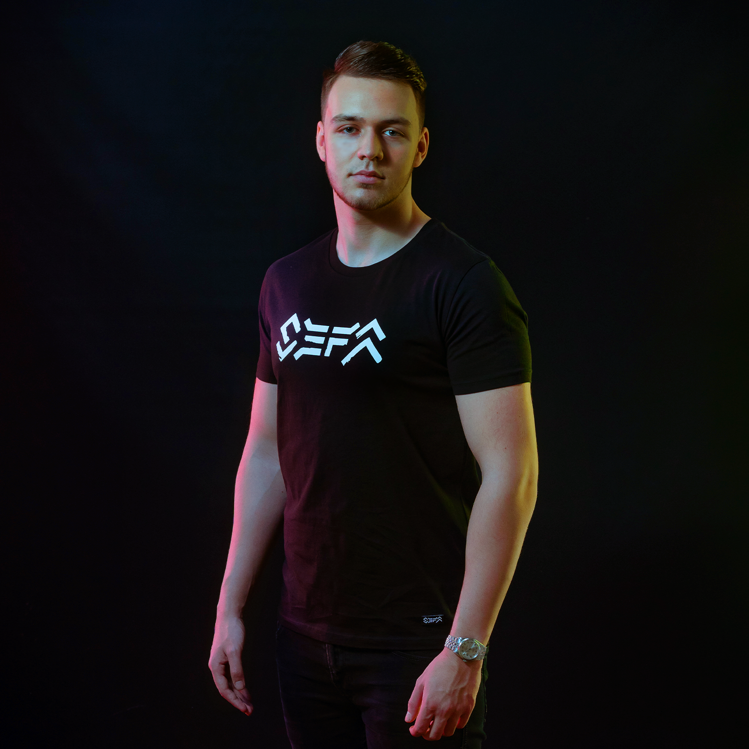  Sefa T shirt Black white Men Sefa 