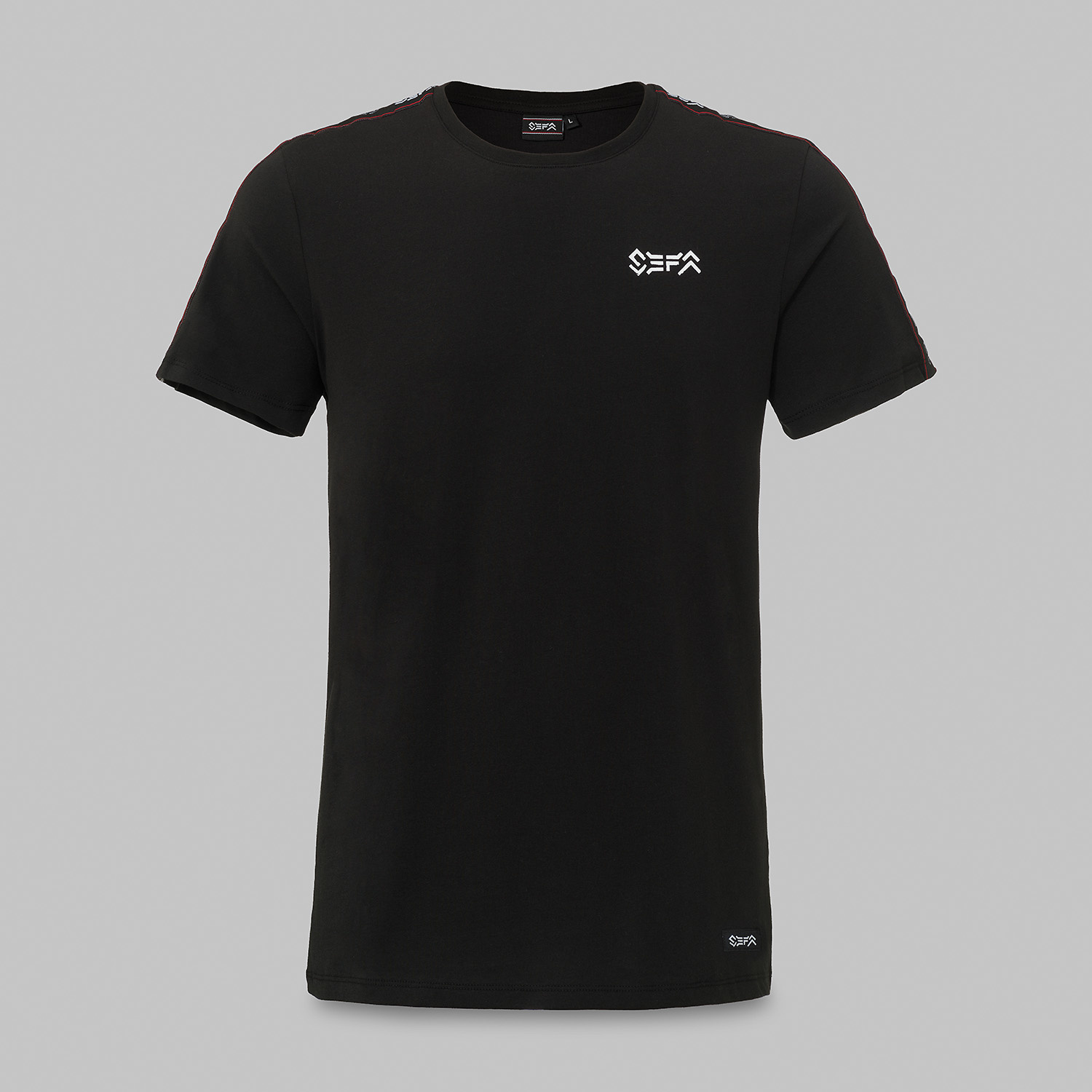 Sefa t-shirt black/tape-2