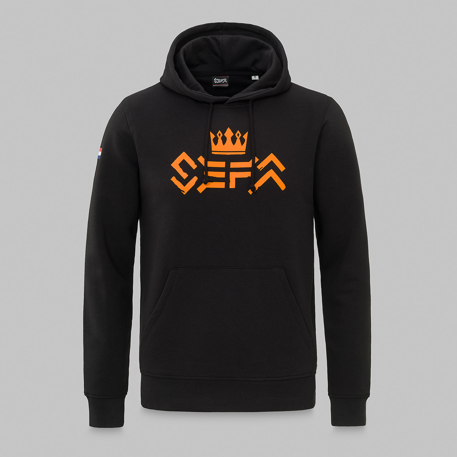 Hoodie Black Sefa Hoodie Oranje Koningsdag Hoodie Kingsday