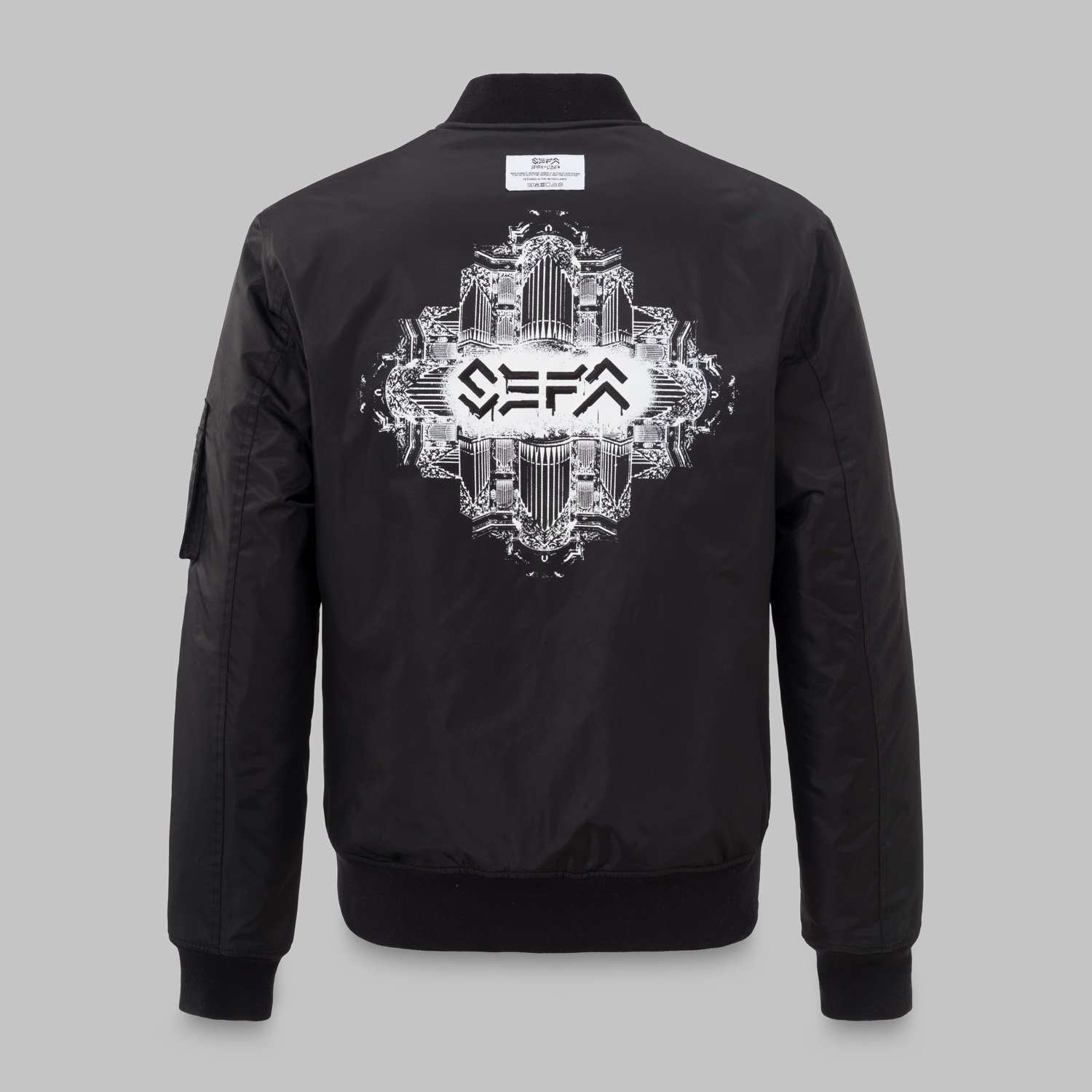 Sefa bomber jacket black/white-5