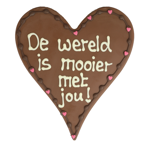 De wereld is mooier met jou! De wereld is mooier met jou!