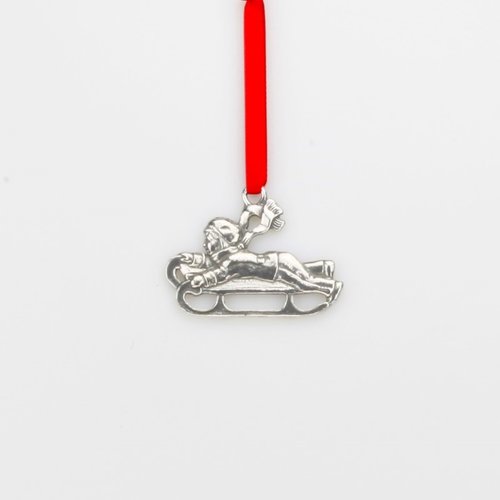 Christmas pendant - Child with sledge