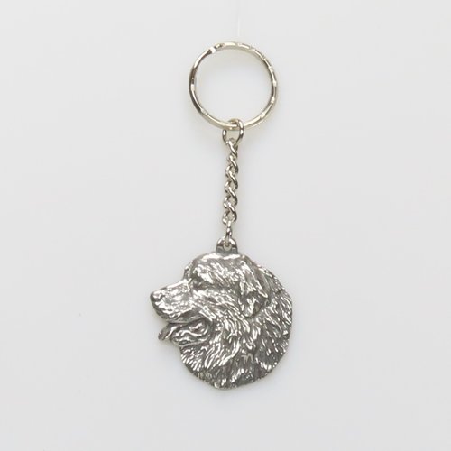 Leonberger key ring