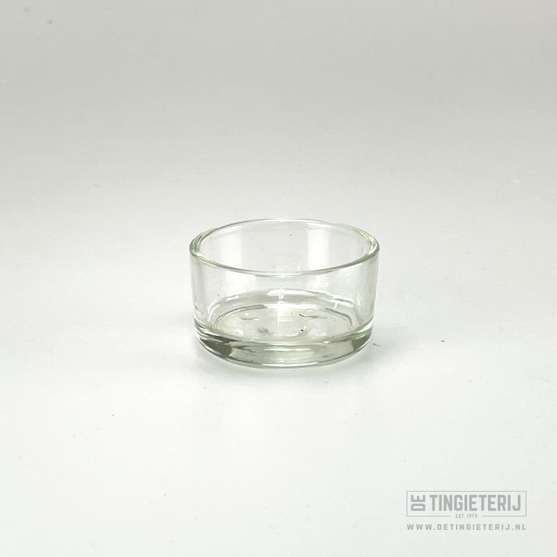 Losjes Moderator Kan worden genegeerd Waxineglas ( 2 stuks ) - Theelicht glaasjes - Glas waxinelicht - De  Tingieterij