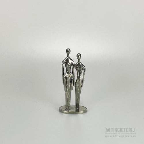 De Tingieterij Sculptuur ''Het Gezin'' - 1 kind (13cm)