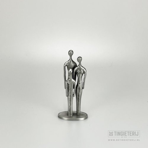 De Tingieterij Sculpture '' The Family '' - 1 child (13cm)