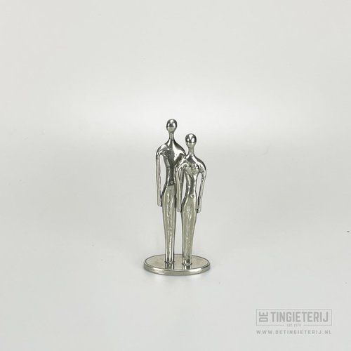 De Tingieterij Sculptuur ''Het Gezin - Echtpaar (13cm)