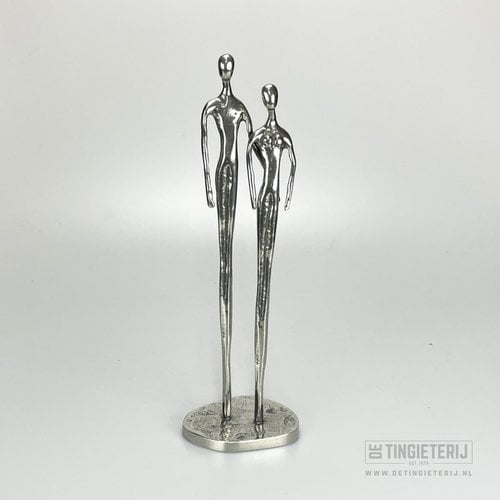 De Tingieterij Sculpture "The Family" - Couple (24cm)