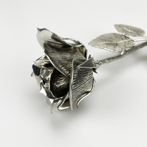 De Tingieterij Tinnen roos [20cm]