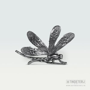 De Tingieterij Brooch Dragonfly
