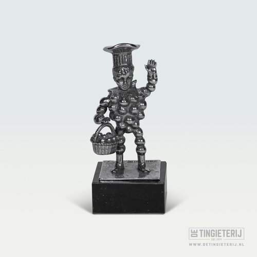 De Tingieterij Flipje met mand 12cm