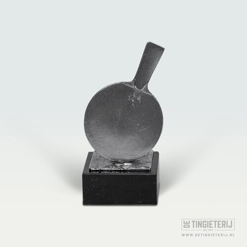 De Tingieterij Pewter Table Tennis Bat – Miniature table tennis