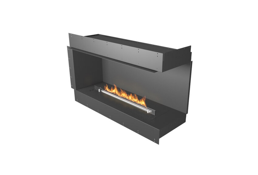 Prime Fire Forma Firebox 1200 Inbouwhaard Rechterhoek