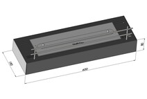 Firebox Bio-ethanol Inzethaard (60-120 cm)