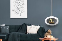 Sky White Bio-ethanol Plafondhaard