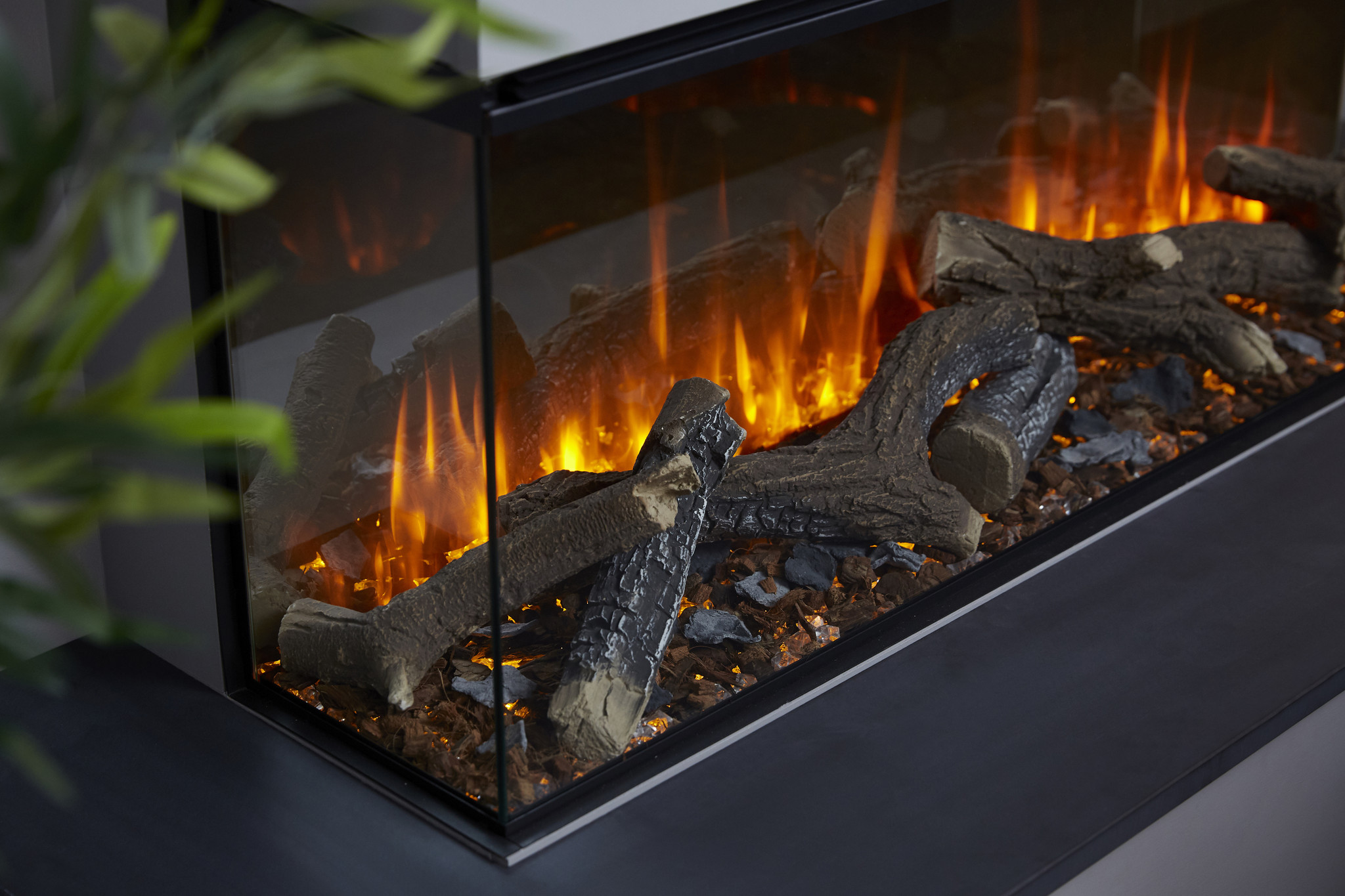 British Fires New Forest Electric 870 driezijdig Haardcenter.nl