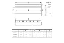 Insert 36 Elektrische Inbouwhaard Driezijdig 93cm