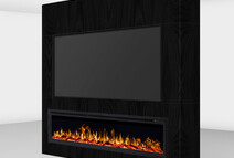 Cinewall Houtlook Zwart
