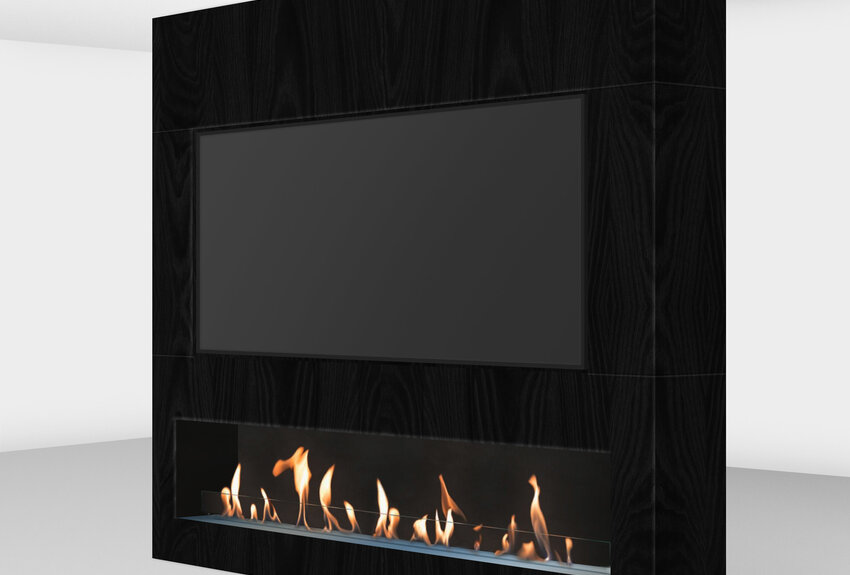 Cinewall Houtlook Zwart Cinewall Houtlook Zwart
