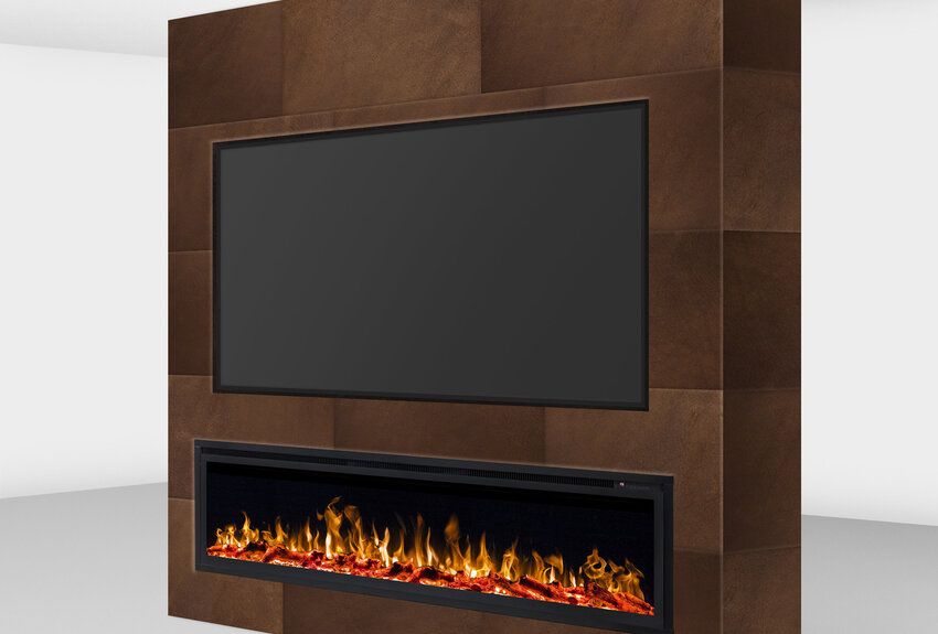 Cinewall Lederlook Bruin Cinewall Lederlook Bruin