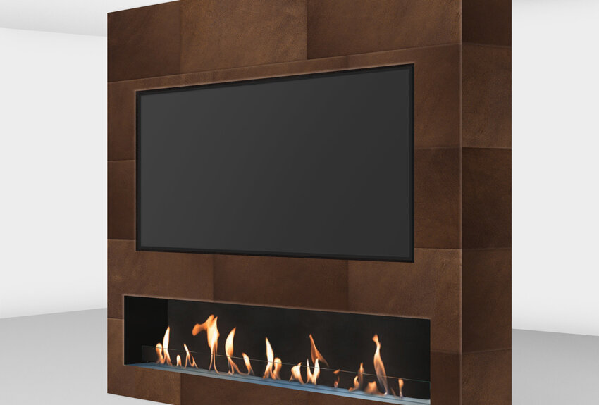Cinewall Lederlook Bruin Cinewall Lederlook Bruin