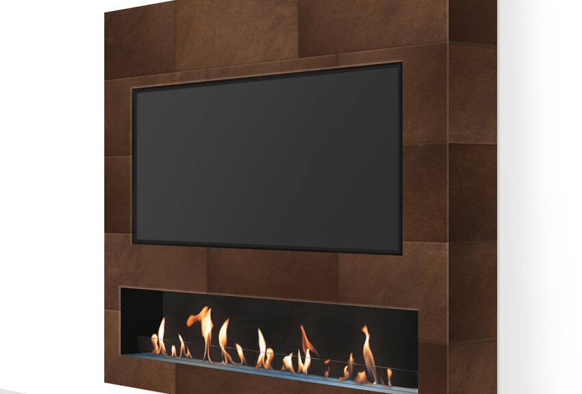 Cinewall Lederlook Bruin Cinewall Lederlook Bruin