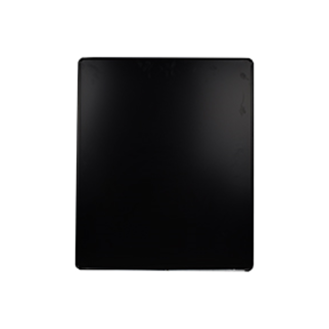 Vloerplaat 80x67.5 zwart (met rand)