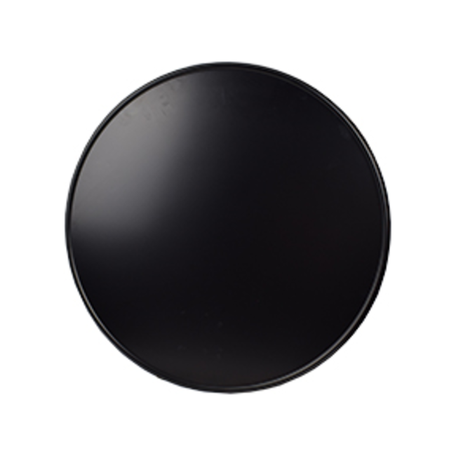 Vloerplaat rond 90cm zwart