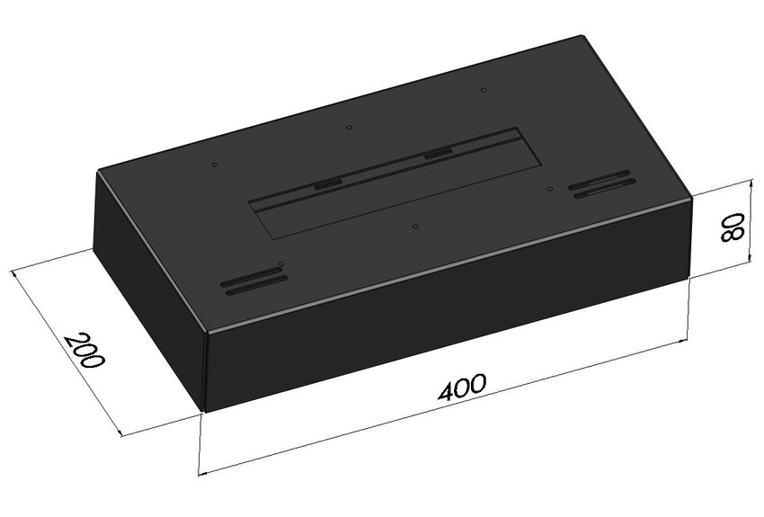 Simplebox 400 Bio-ethanol Inzethaard