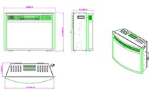 Ararat Elektrische Inzethaard 66cm