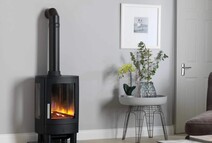 Decoratieve afvoerpijp 90-graden (lang)