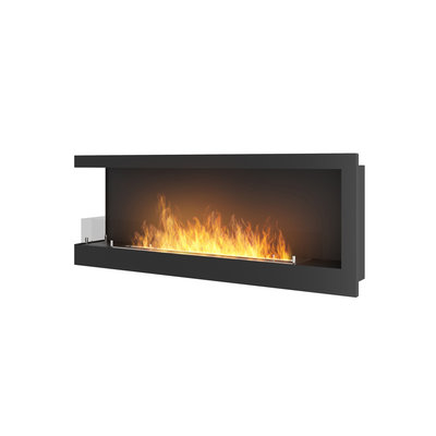 Corner 1200L Bio-ethanol Inbouwhaard Linkerhoek