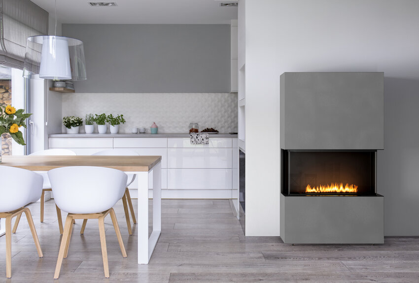 Stone Lunara Vrijstaande Bio-ethanol Haard Stone Lunara Vrijstaande Bio-ethanol Haard