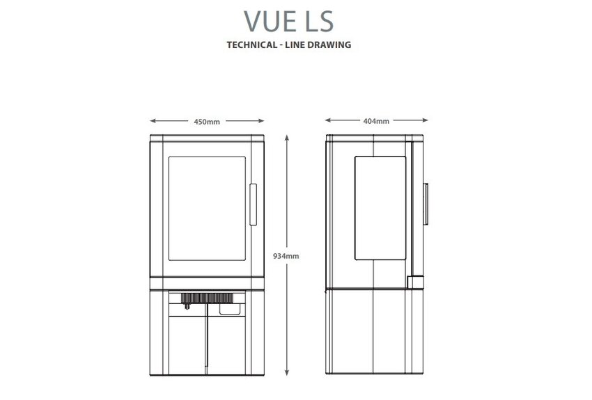 VUE Elektrische Kachel