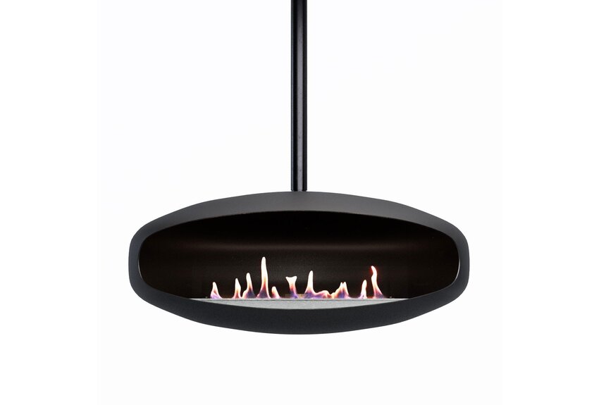 UFO 80 Bio-ethanol Haard Hangend Zwart UFO 80 Bio-ethanol Haard Hangend Zwart