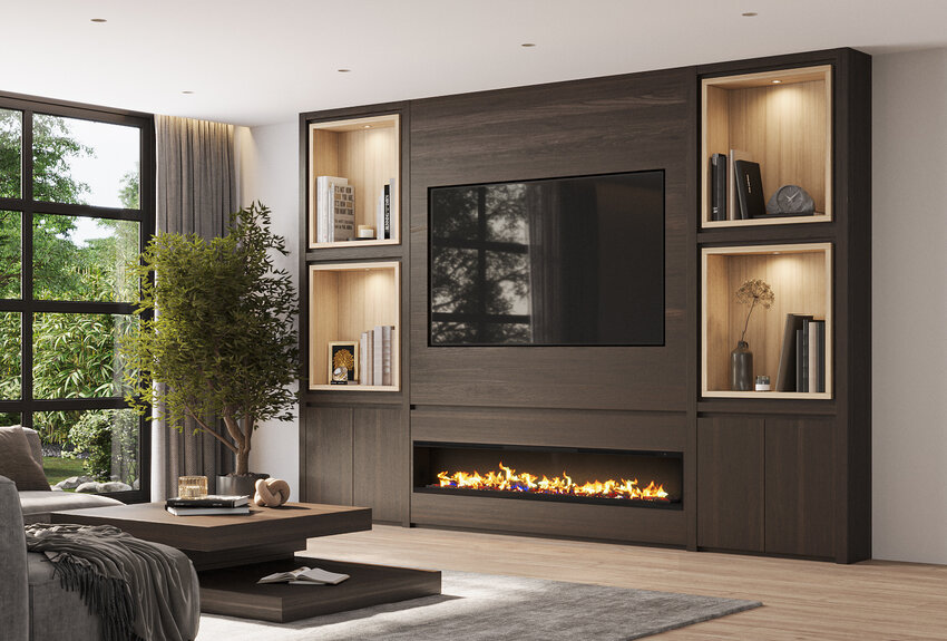TV haardmeubel Modena TV haardmeubel Modena
