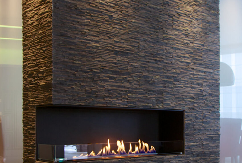 Bio Alubox Bio-ethanol Inbouwhaard Linkerhoek 70-150cm Bio Alubox Bio-ethanol Inbouwhaard Linkerhoek 70-150cm